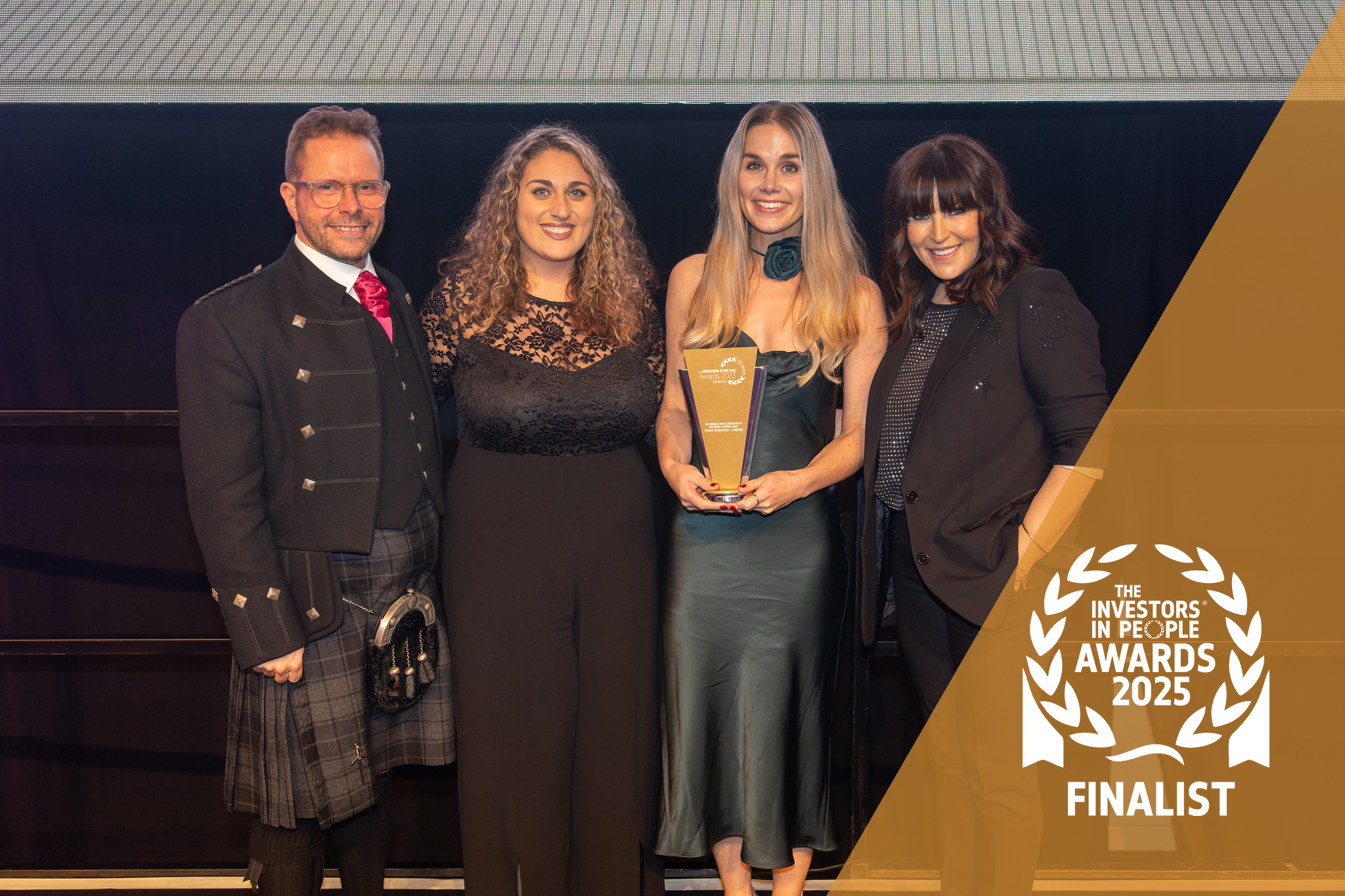 Double finalists at the Investors in People Awards 2025